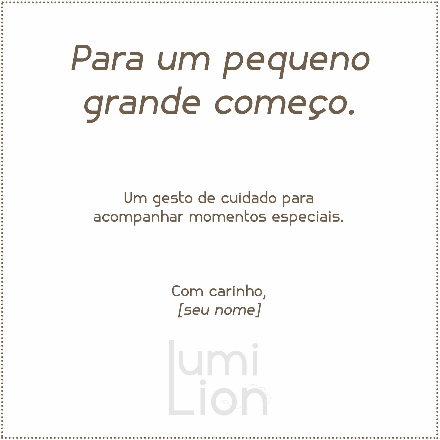 Cartão Presente